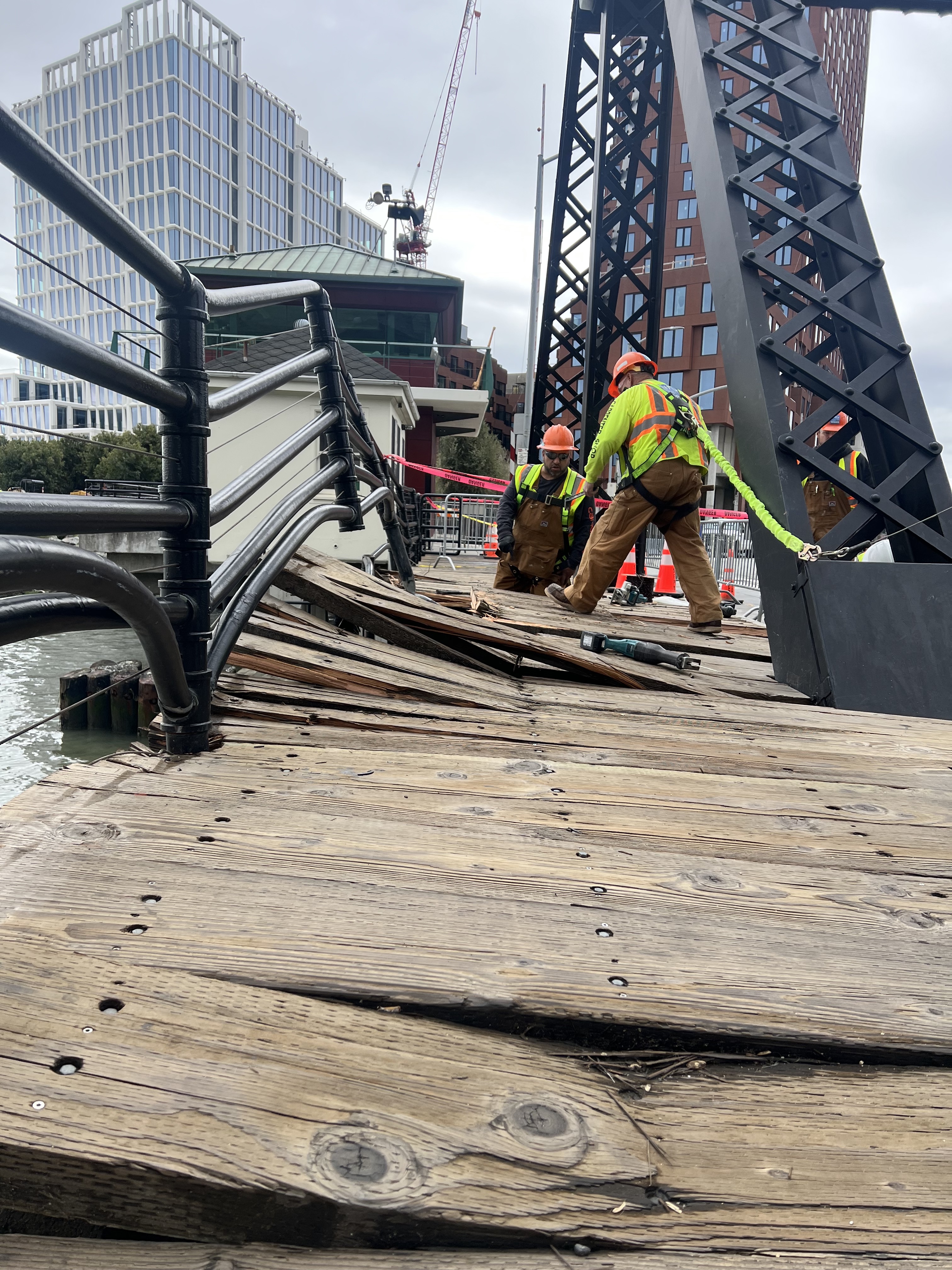 Third Street Bridge Storm Damage