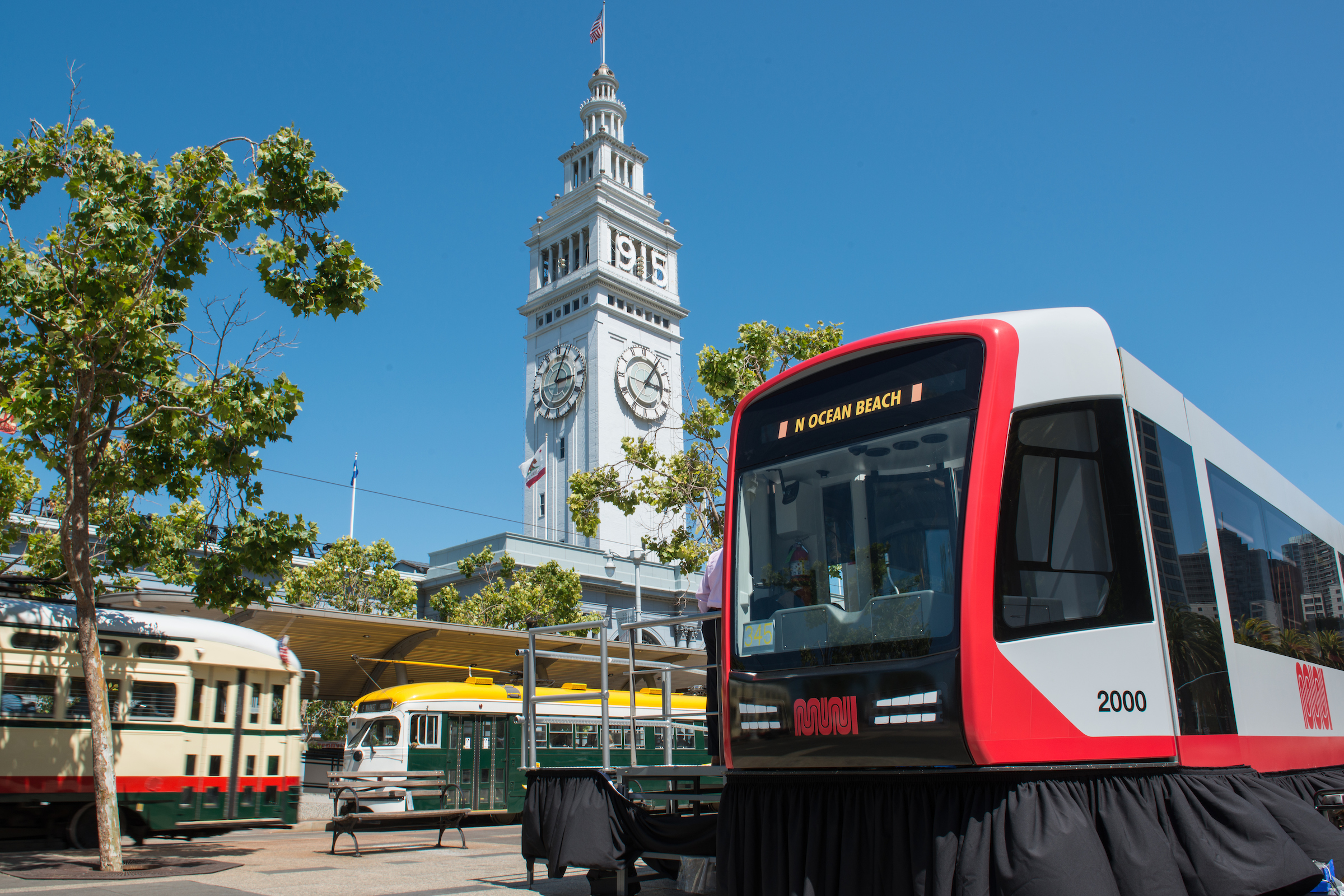 Muni Light Rail Vehicle