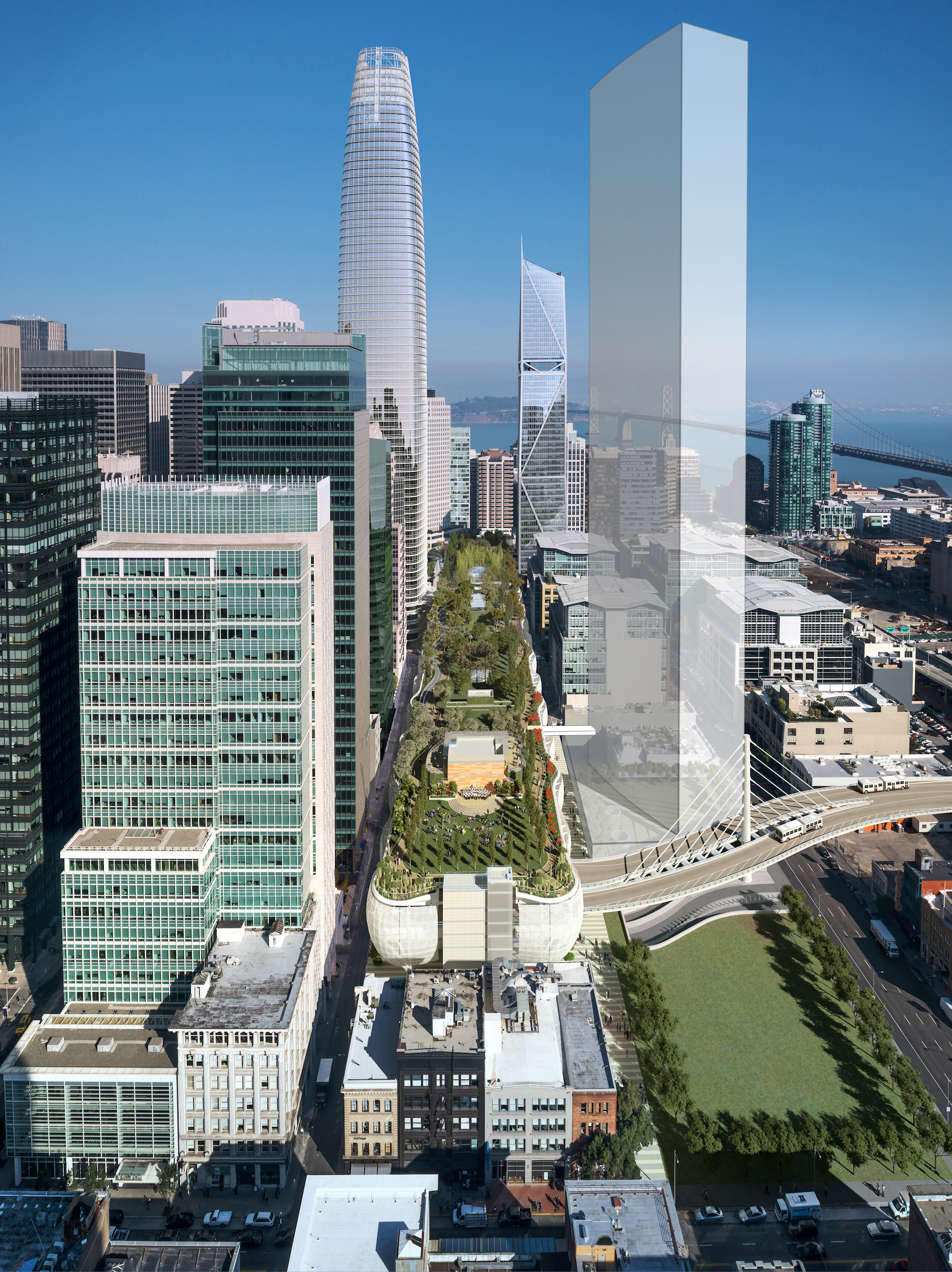 Rendering of the Transbay Transit Center