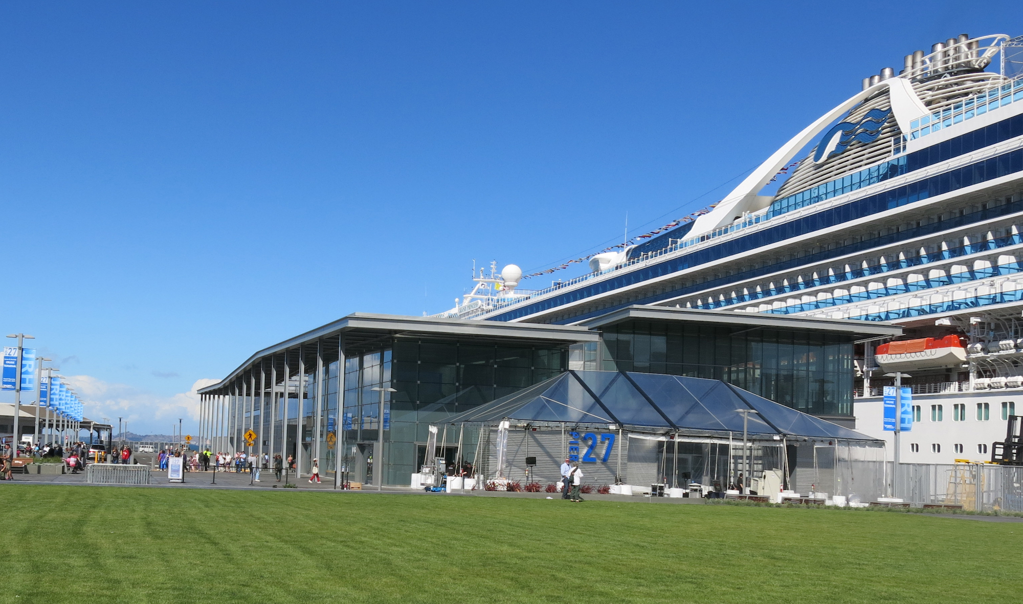 New Cruise Ship Terminal at Pier 27