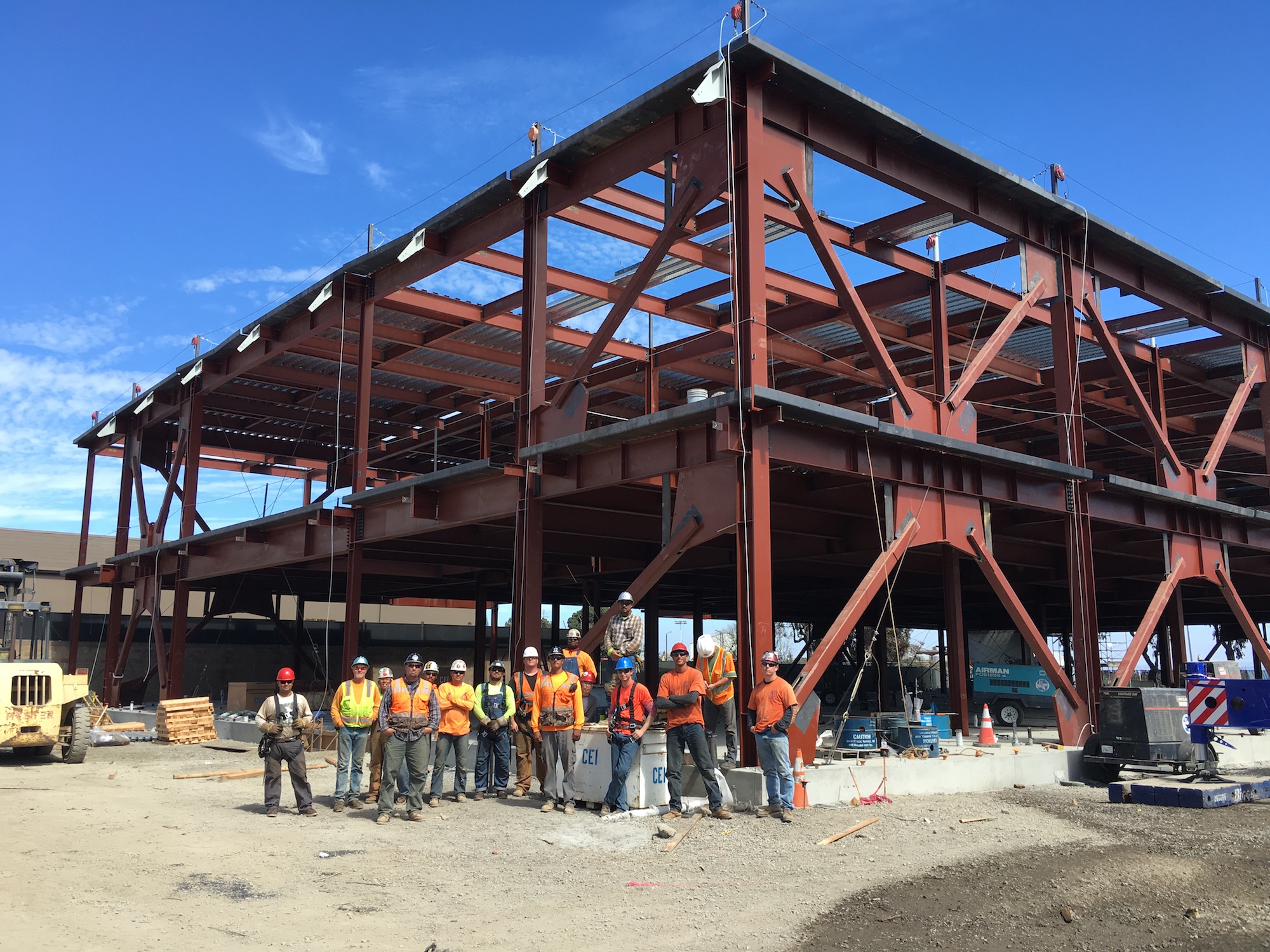 Topping-out Ceremony at the New Office of the Chief Medical Examiner