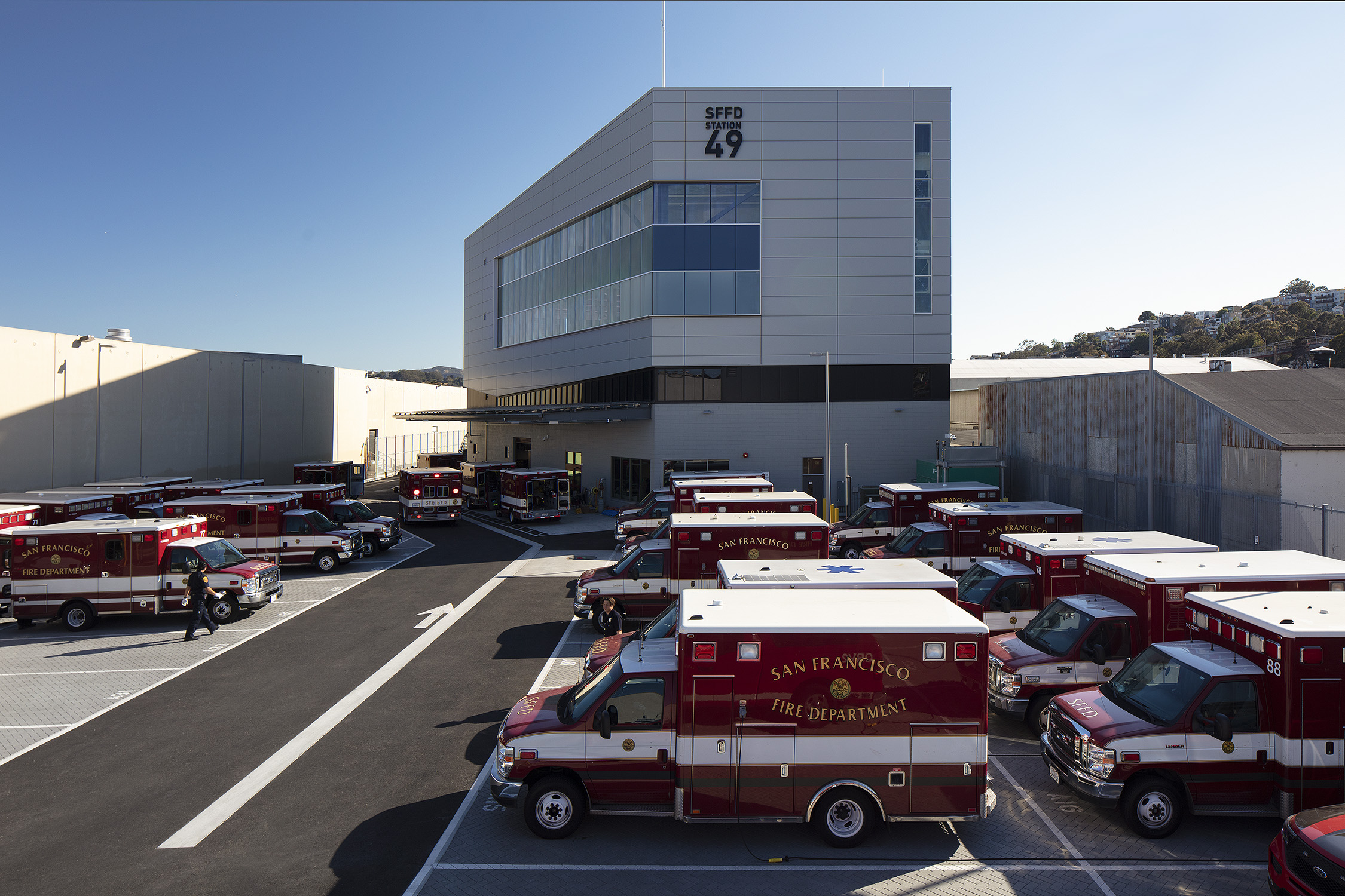 Fire Station 49 and Ambulance Yard